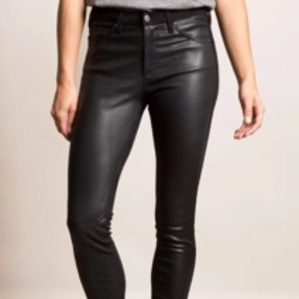 Overland Leather Stretch Leggings